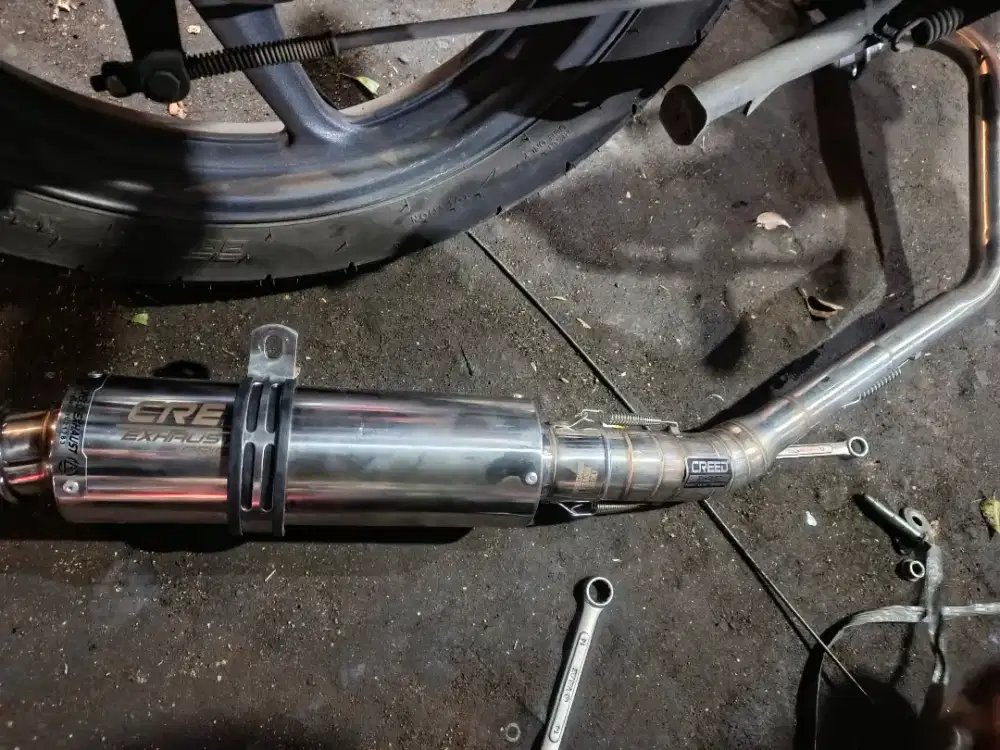 For sale knalpot creed exhaust