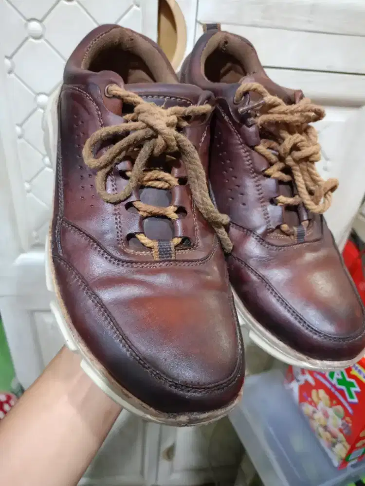 Sepatu  Kulit Pria Jim Joker size 42