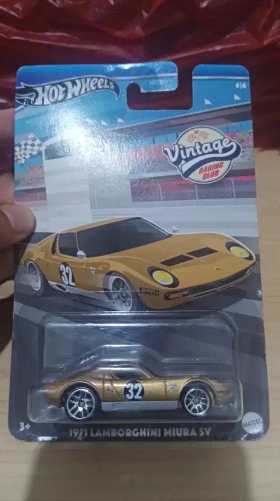 Hotwheels Lamborghini Miura Vintage