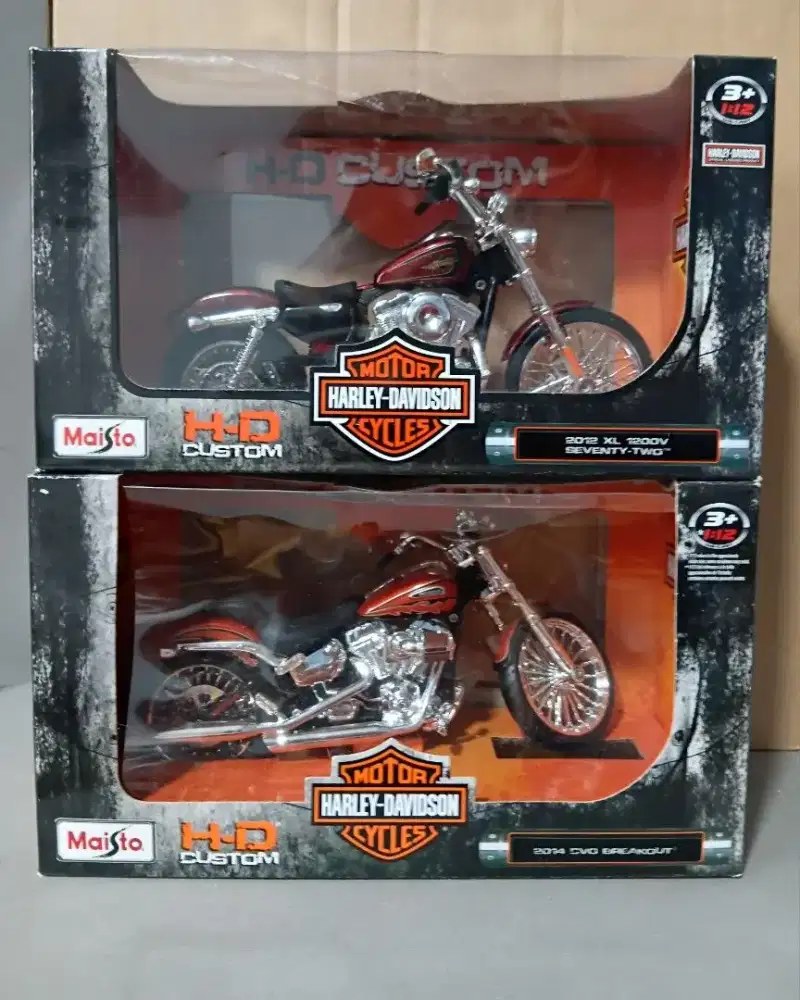 Maisto Harley-Davidson Motorcycle Models Diecast Toys Motor