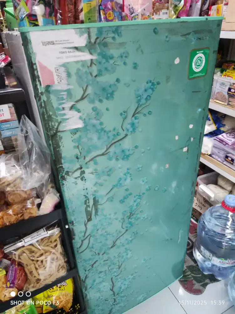 Kulkas sharp masih dingin, pemakaian pribadi