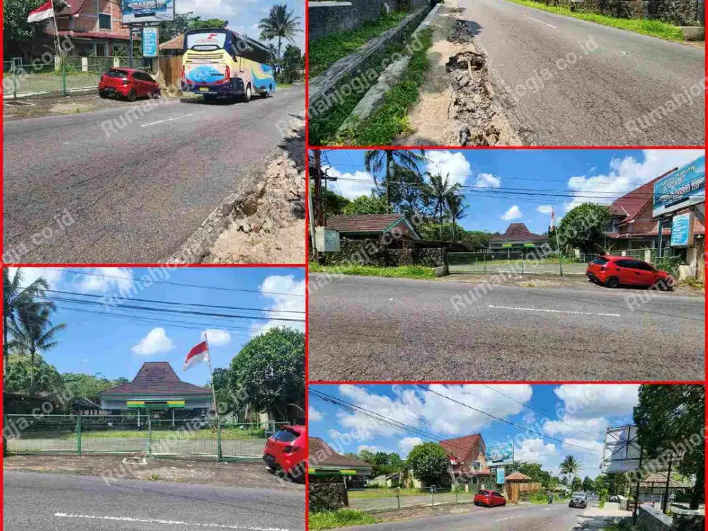 tanah dan bangunan ex resto jln Kaliurang KM 23 pakem