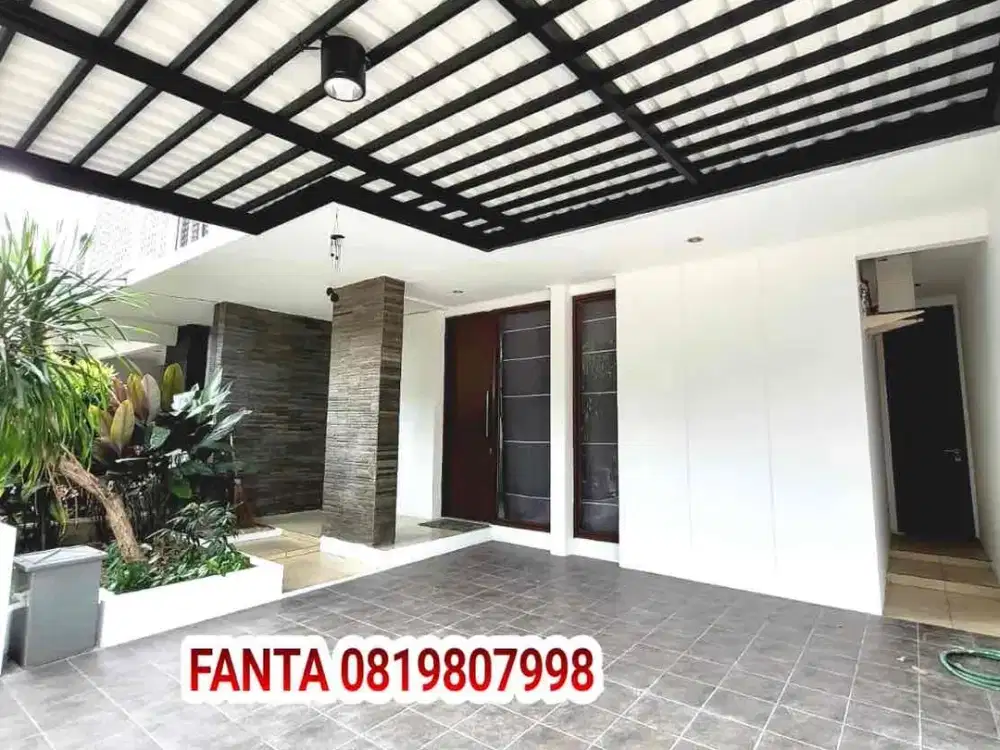 Rumah Modern Cantik di Cluster Sektor 9 Bintaro Harga Terbaik | KH