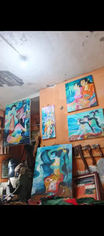 lukisan seni bermakna mendalam