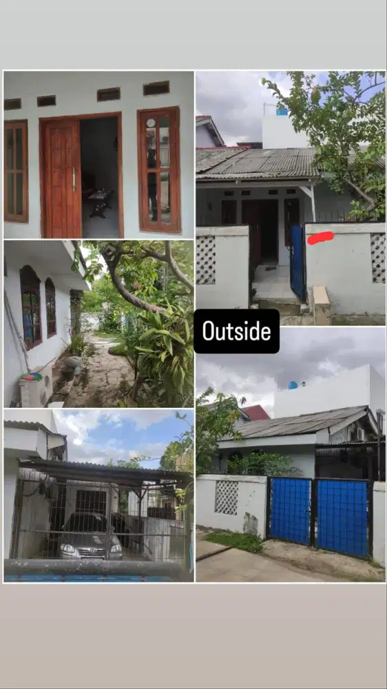 DIJUAL RUMAH !!! STRATEGIS 5 MENIT DARI STASIUN LRT DAN PINTU TOL