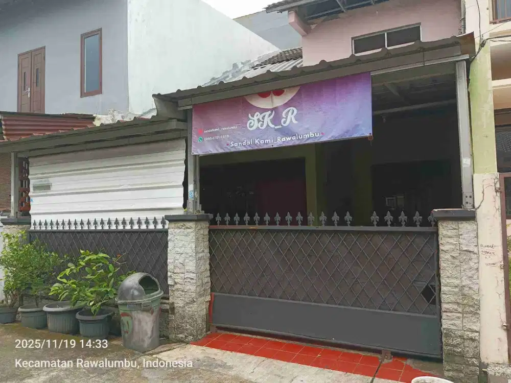 Jual rumah Rawalumbu jalan lumbu
