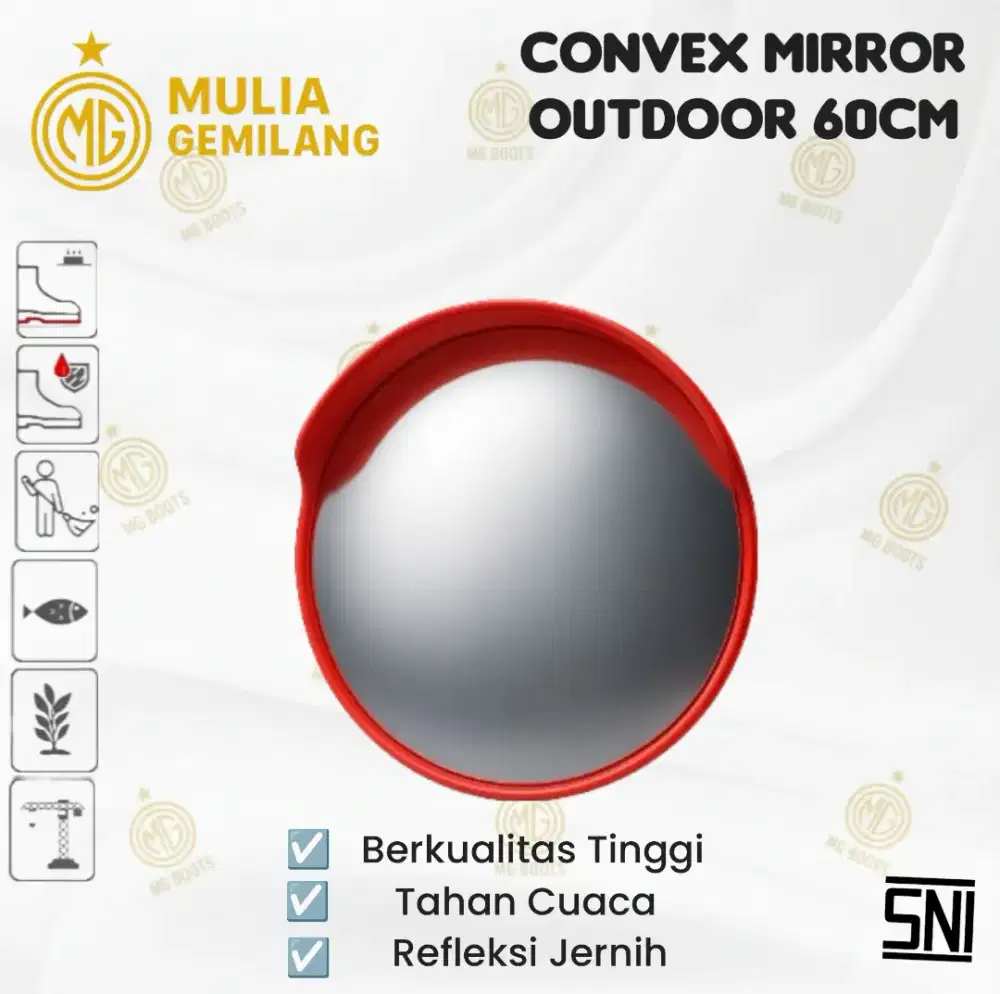 Convex mirror outdoor 60cm / cermin cembung