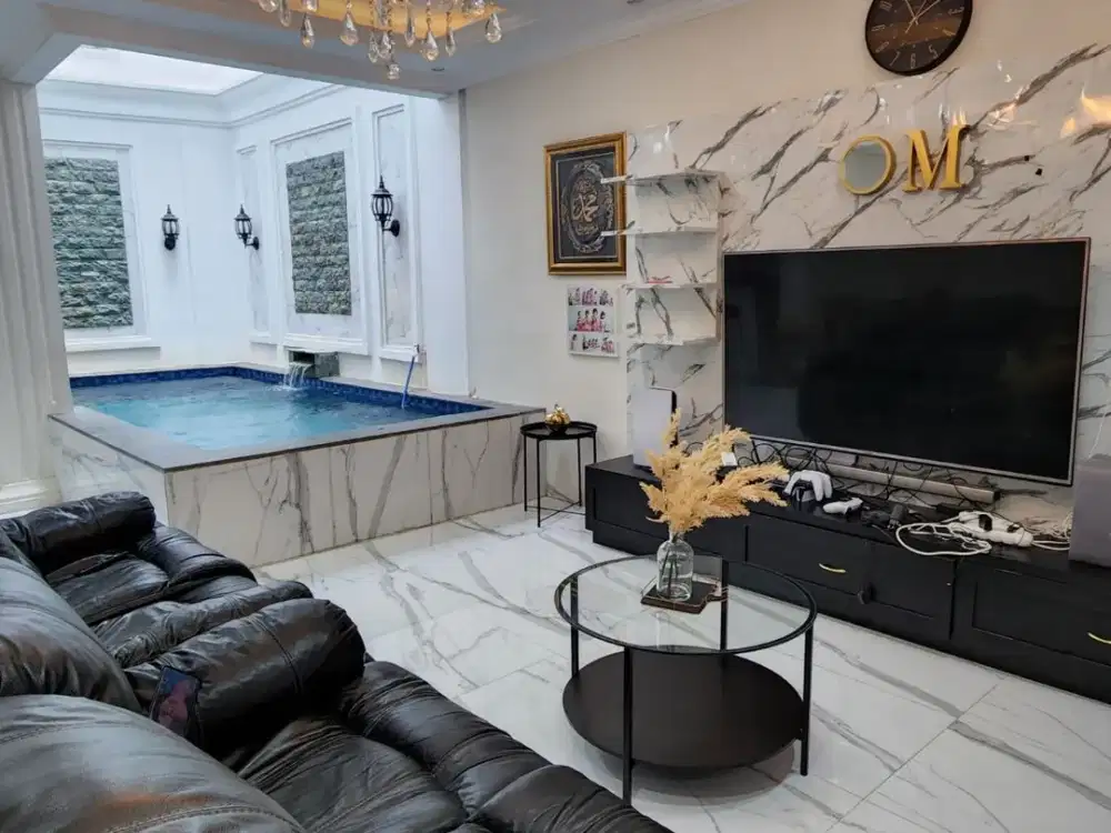 Rumah Mewah Classic Furnish di Antapani Bandung