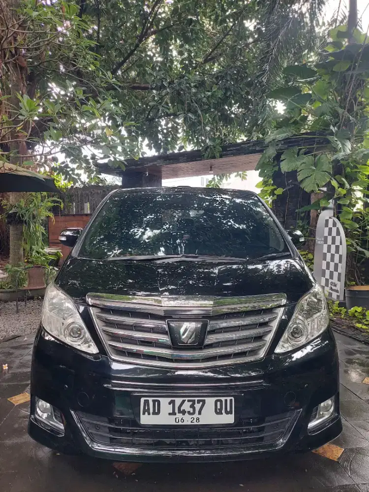 Alphard g 2012 AD tangan pertama istimewa sekali