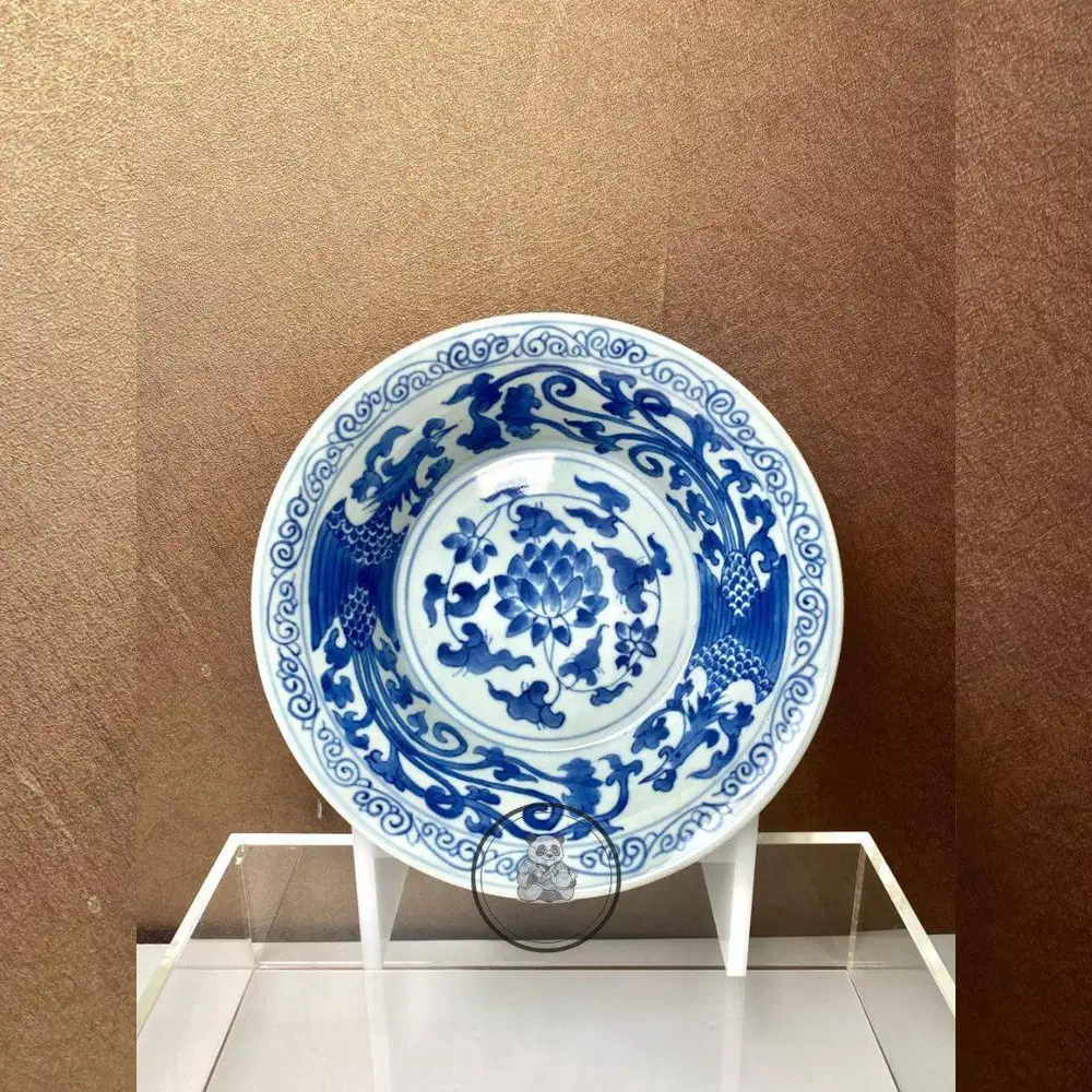 Mangkok Porcelain Phoenix Vintage dari China