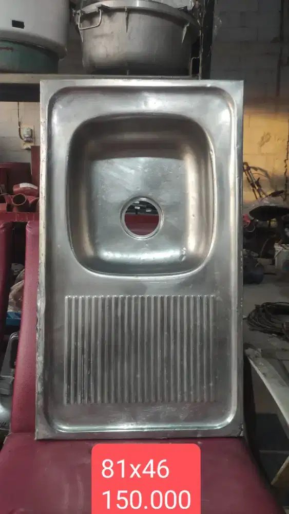 WESTAFEL SINK STAINLESS UKURAN 81x46