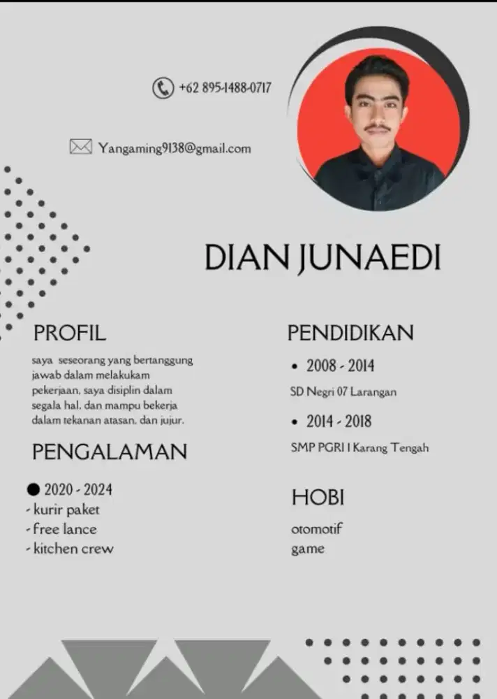 Info lowongan pekerjaan