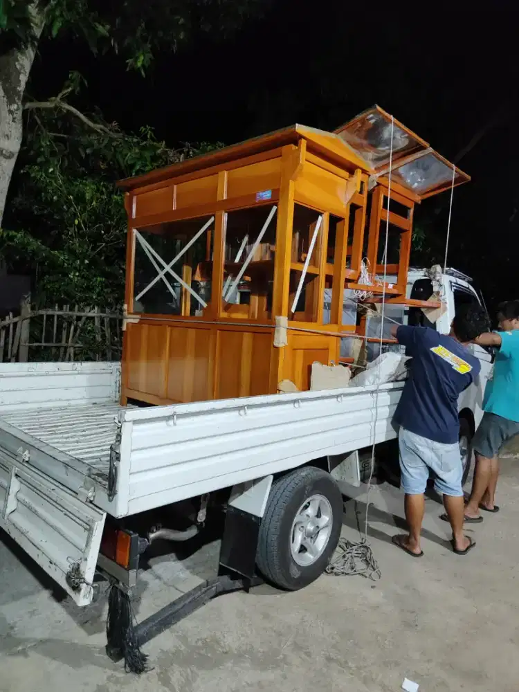 Gerobak Angkringan Bakso Mie Ayam PeceL Bubur Sate Martabak Ronde dlL