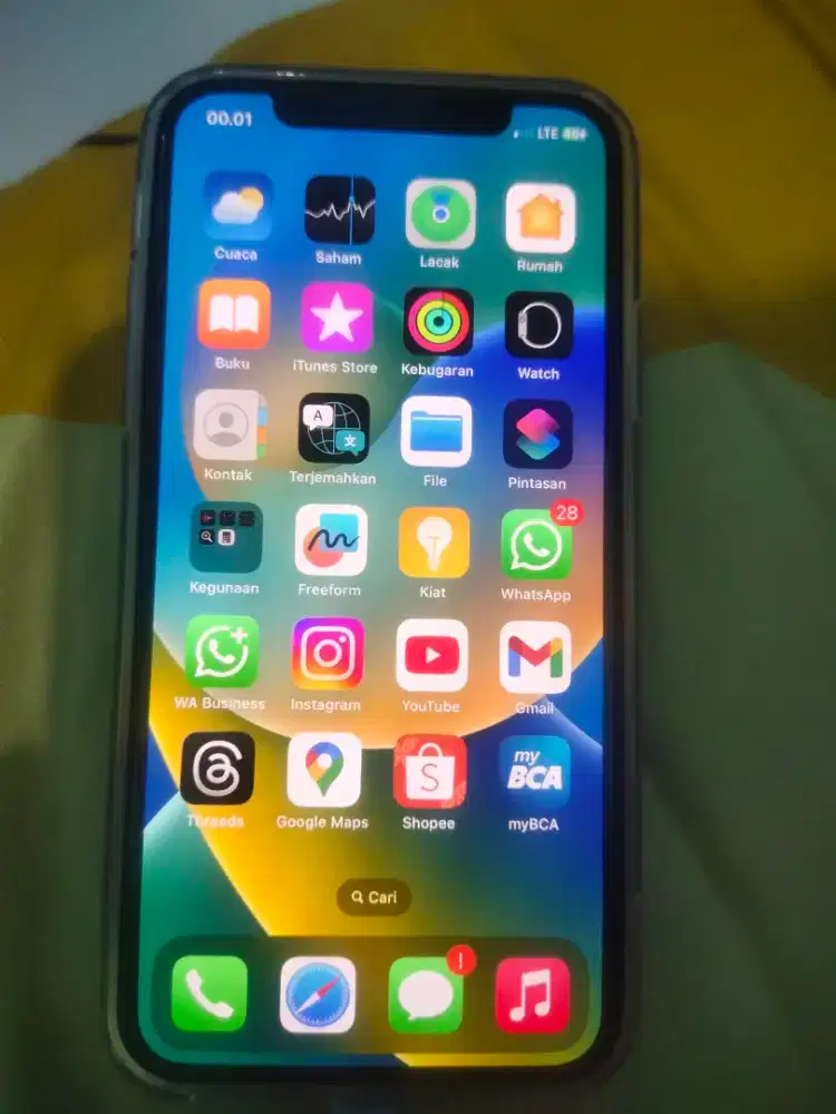 Jual Cepat Iphone X 256GB Inter ZP/A