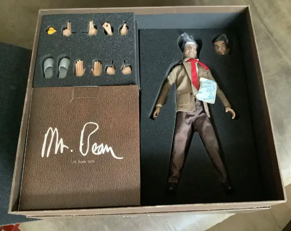 ZCWO 1/6 MR BEAN Rowan Atkinson action figure toys kolektor