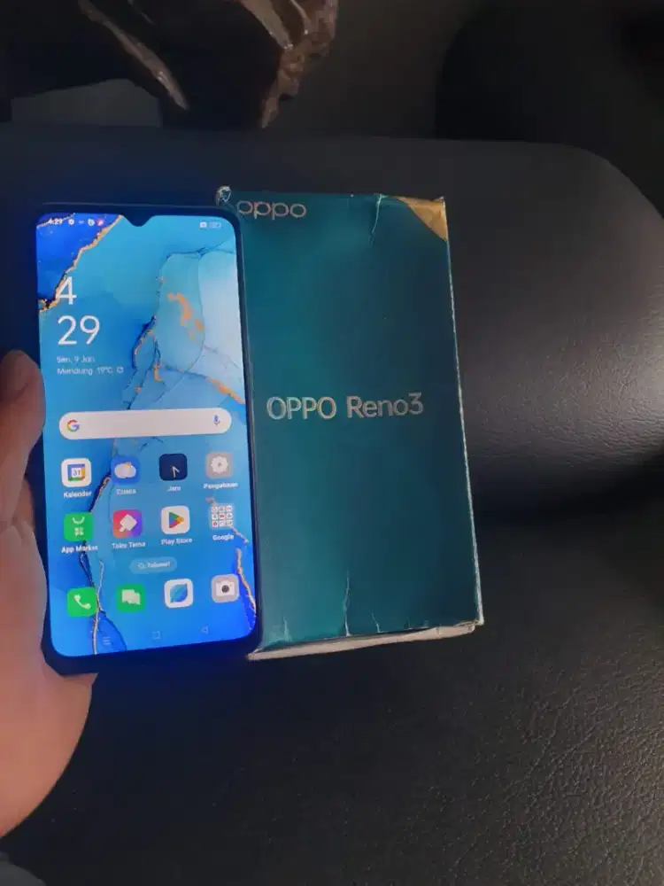 Jual hp oppo reno3 fulset