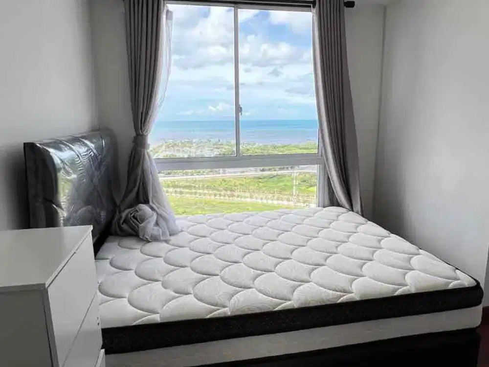 Dijual apartemen Tokyo Riverside pik2 2br furnish 510 jt siap huni