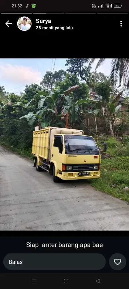 Jual truk engkel tahun 2004 mobil sehat pajak hidup