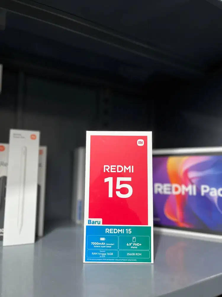 PROMO NEW REDMI 15 GARANSI XIAOMI INDONESIA!! BISA KREDIT TANPA DP!!