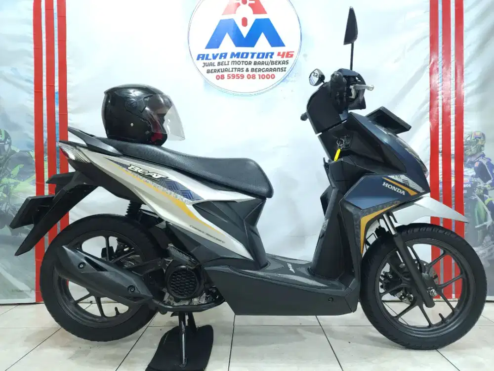 ( PROMO DP 500RB FREE HELM ) HONDA BEAT CBS ISS TH 2023 LIKE NEW MULUS