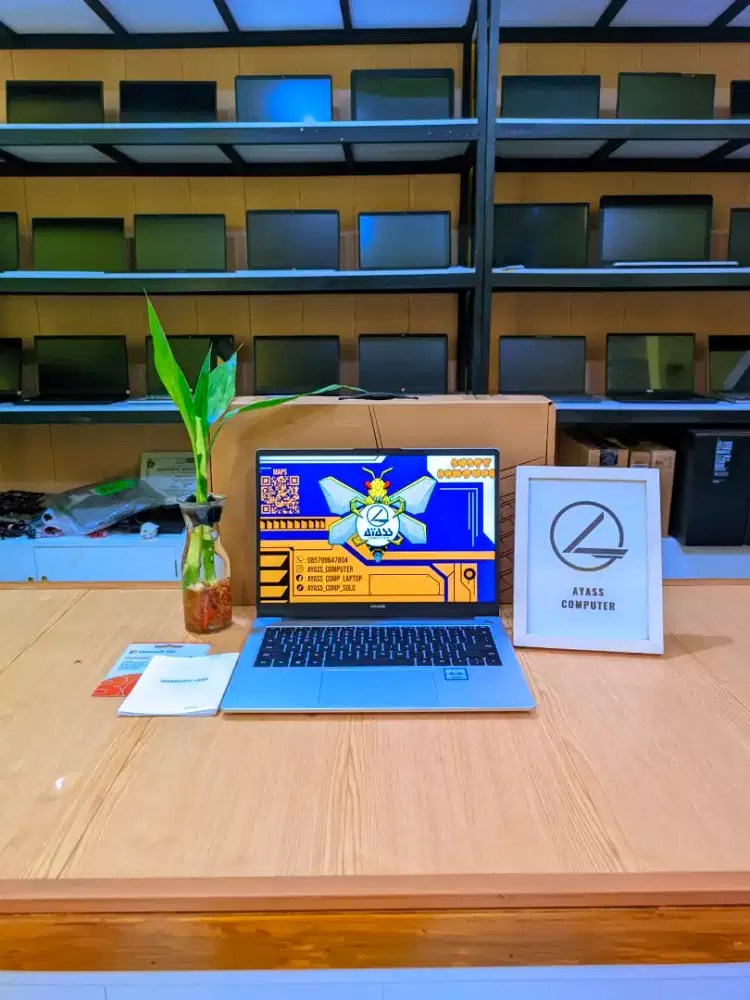 Laptop Huawei D14 i5-13420H 16GB/512GB NVMe garansi on  September 2026