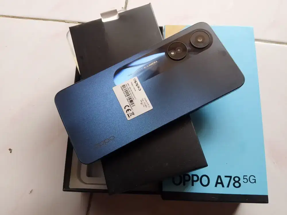 Oppo a78 5g fulset mulus