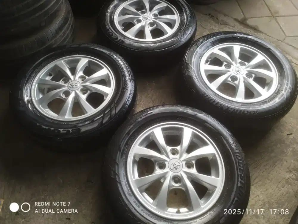 Velg avanza 2013 paket ban bridgestone