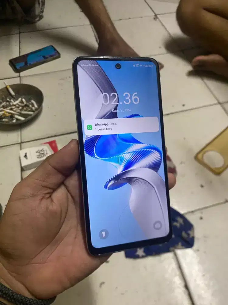 Itel RS4 8/128 spek game G99 batre 5000 mah kamera bening mulus nom