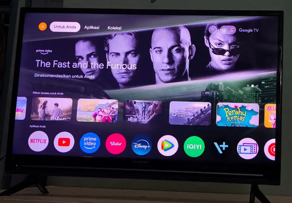 GoogleTV Sharp 32inch Fullset