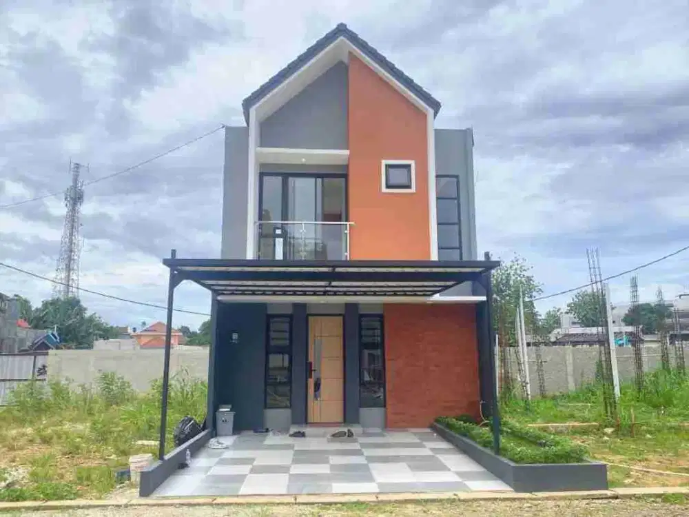 di jual rumah baru 2 lantai lokasi strategis di pamulang