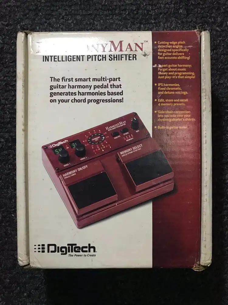 Digitech Harmony Man Intelligent Pitch Shifter - Efek Gitar