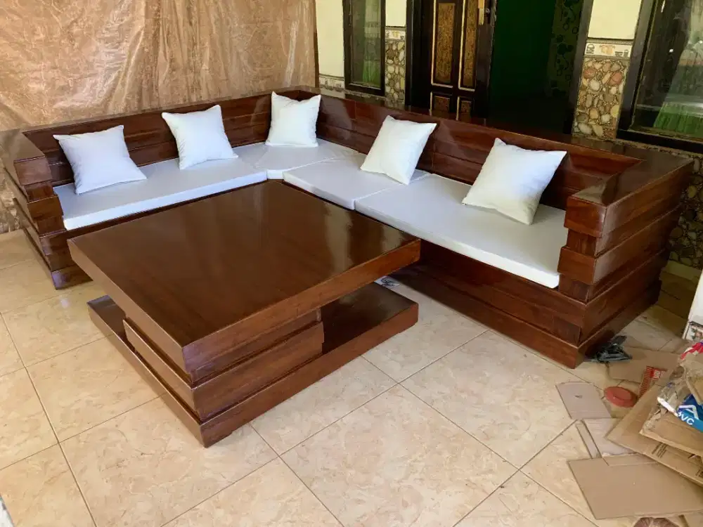Kursi Box Kayu Jati