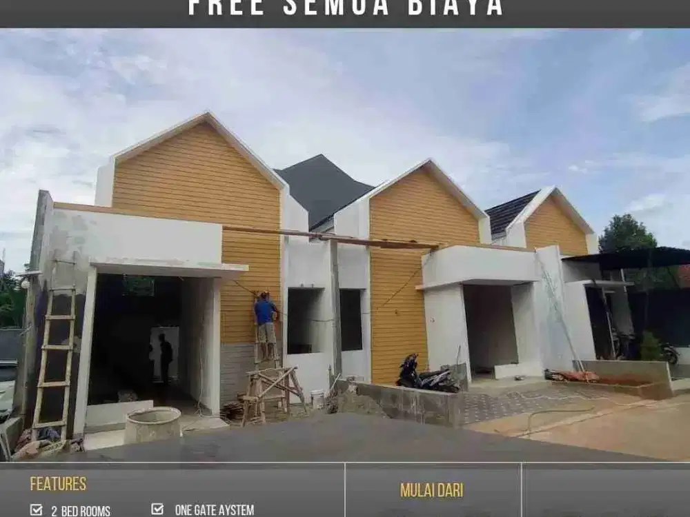 Rumah type Mezzanine, termurah di Jatiasih, 2 juta all in