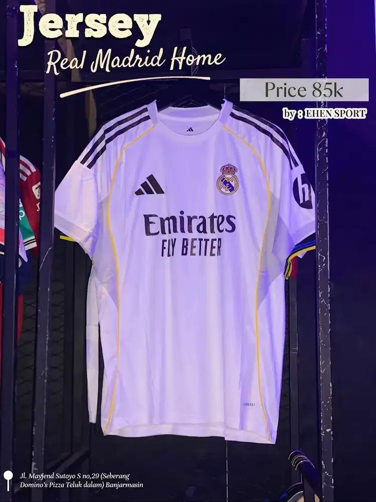Jersey Real Madrid Home