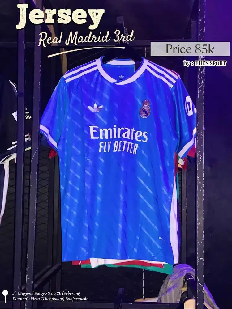 Jersey Real Madrid 3rd