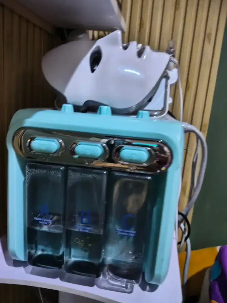 Hidra 11 in 1, alat facial wajah, hidrogen oxygen