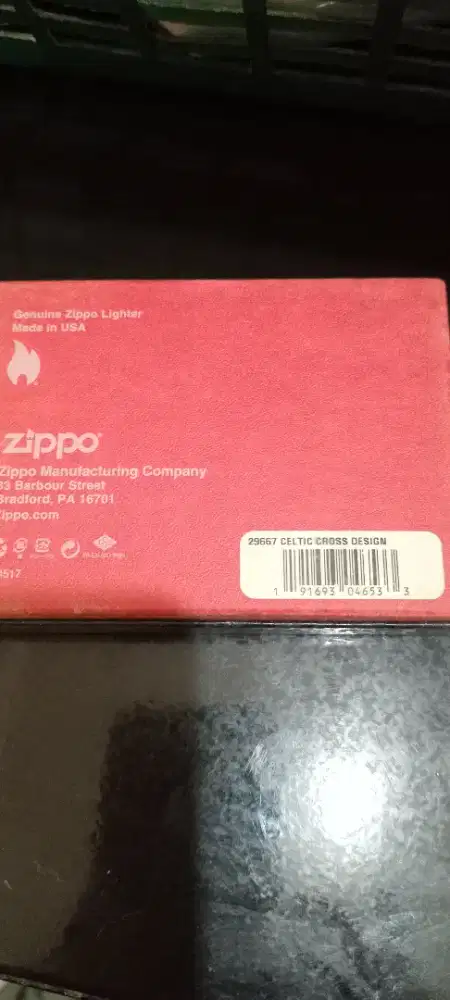 Di jual korek gas merek zippo original