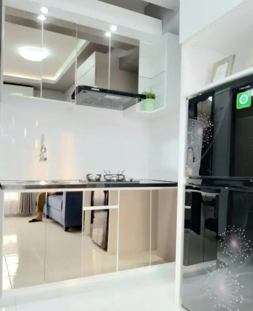 Jual murah 2 BR Apartemen podomoro golf view depok ( Furnish)