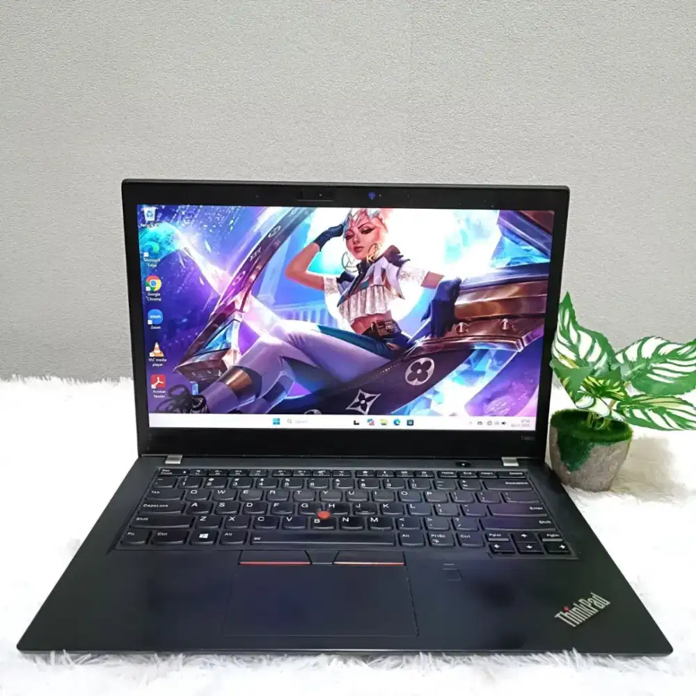 LENOVO THINKPAD T480S CORE I5 8350u RAM 16GB SSD 256GB LAYAR 14.0 QHD