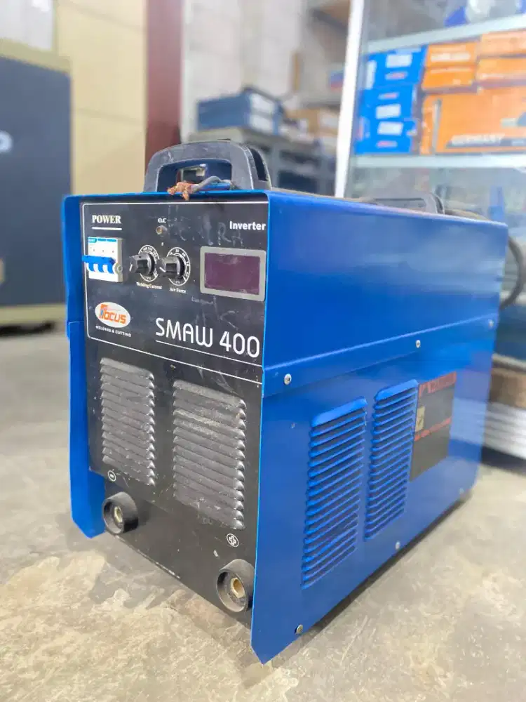 MESIN LAS BEKAS MMA 400A FOCUS FOKUS 3 PHASE SMAW STIK LISTRIK SECOND