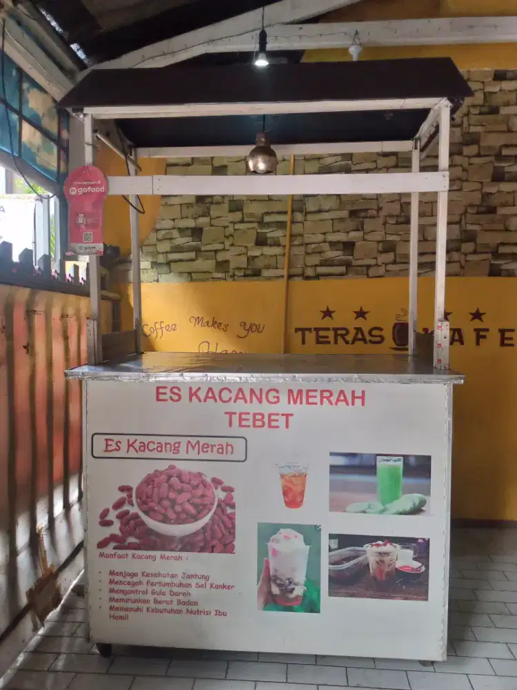 GEROBAK KAYU ( BOOTH}