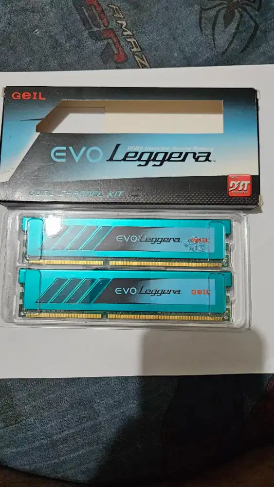 RAM GeIL EVO Leggera DDR3 — Dual Channel Kit (2×2GB