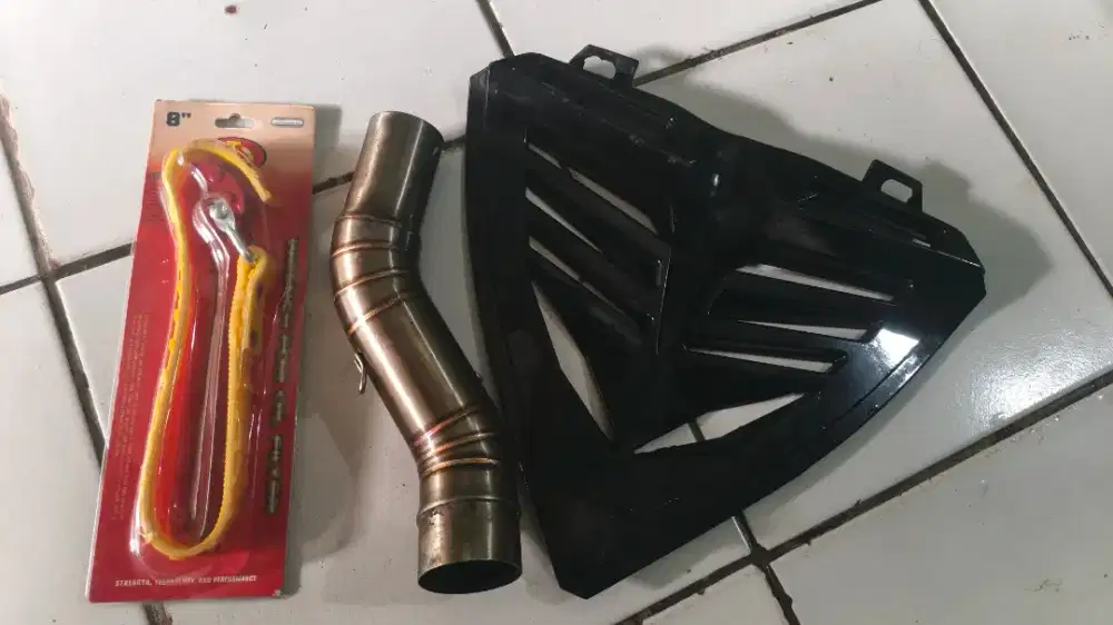 Kunci Filter Oli, Vgrill Ninja 250fi, adaptor knalpot Racing stainless