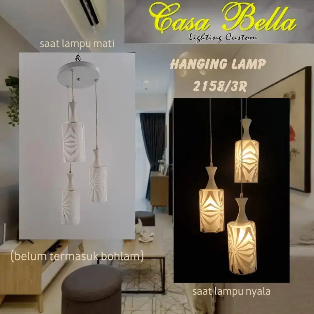 LAMPU GANTUNG MINIMALIS