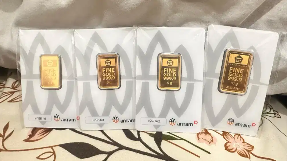 Logam mulia 5gr dan 10gr certieye