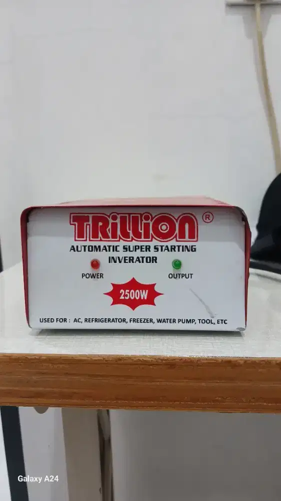 Anti Jepret Listrik 2500 W Automatic Super Starting Inverator