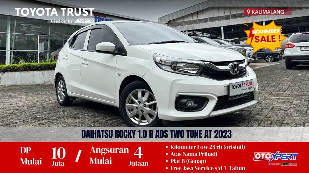 HONDA BRIO 1.2 E MATIC 2022 (DP 10 JUTA)