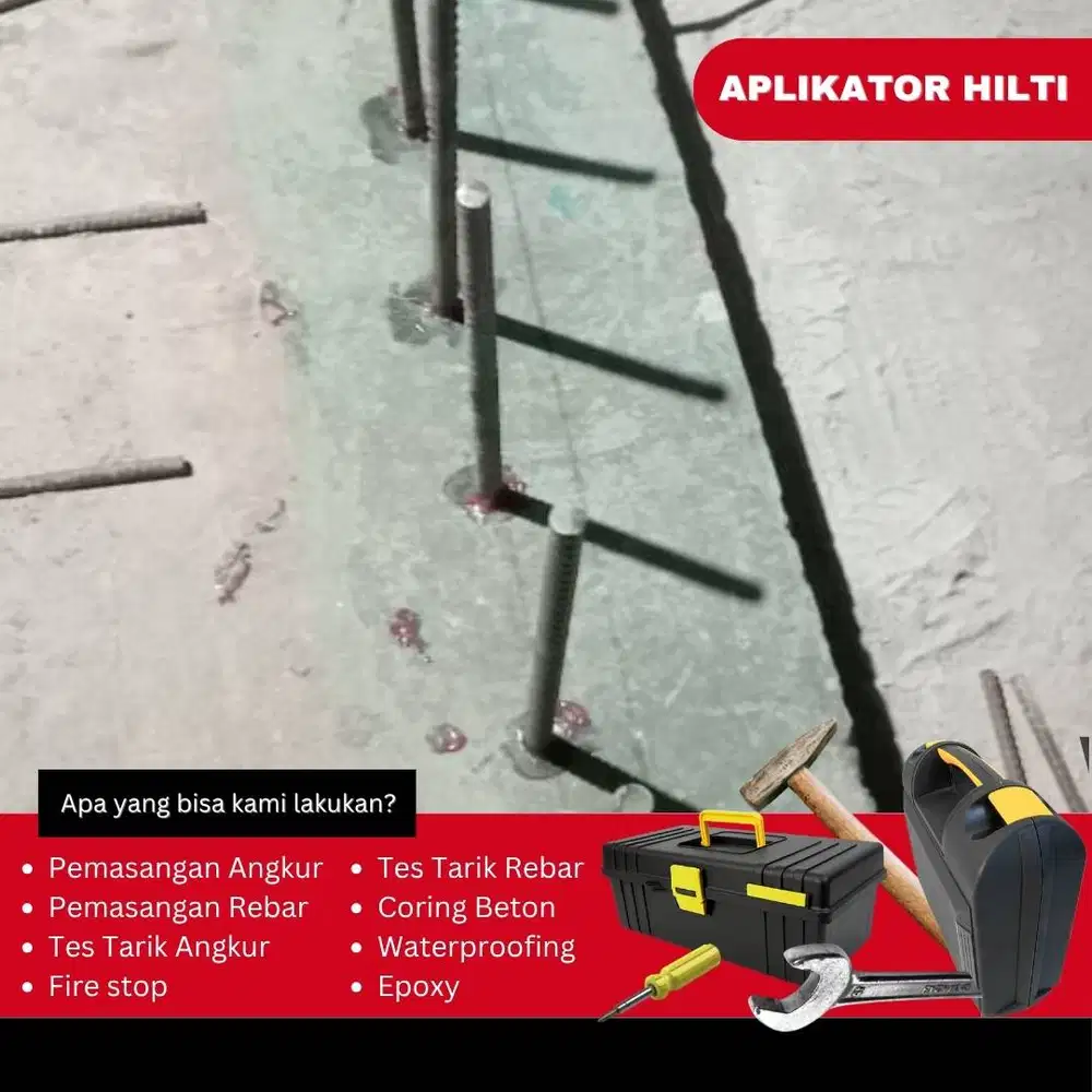 Jasa Pemasangan Besi Rebar untuk Penyambungan Beton