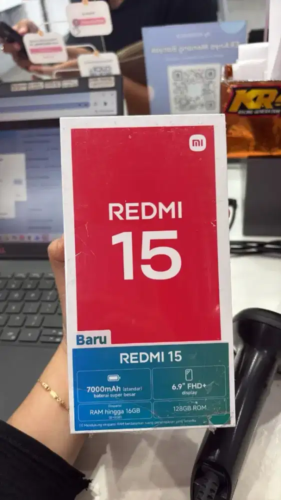 Redmi 15 8/128Gb garansi 15bln