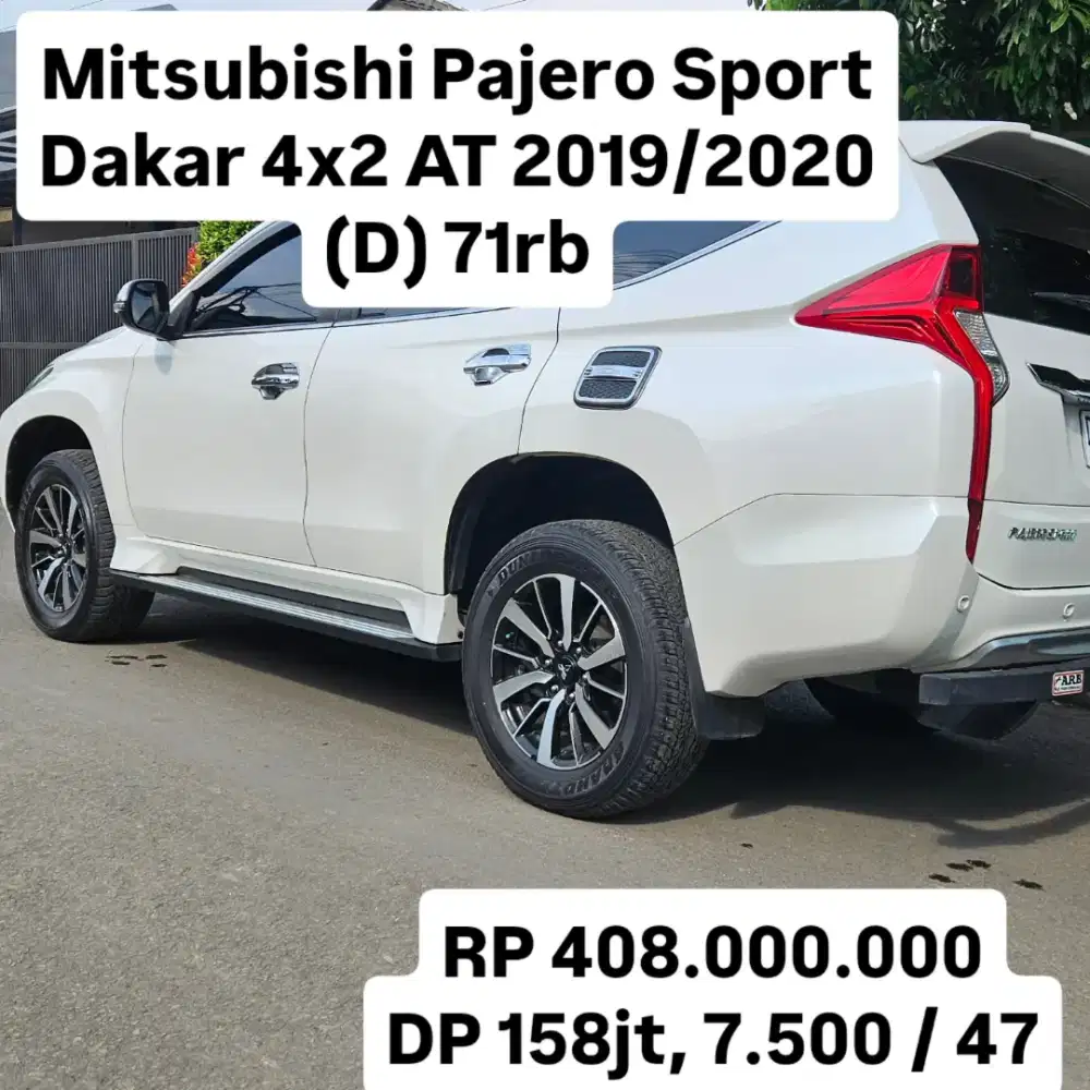 Antik KM 71rb.. Mitsubishi Pajero Sport Dakar 2019 (D)